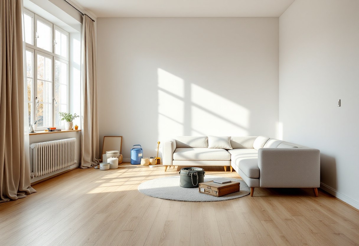 Rénovation intérieure complète coordonnée par une entreprise générale