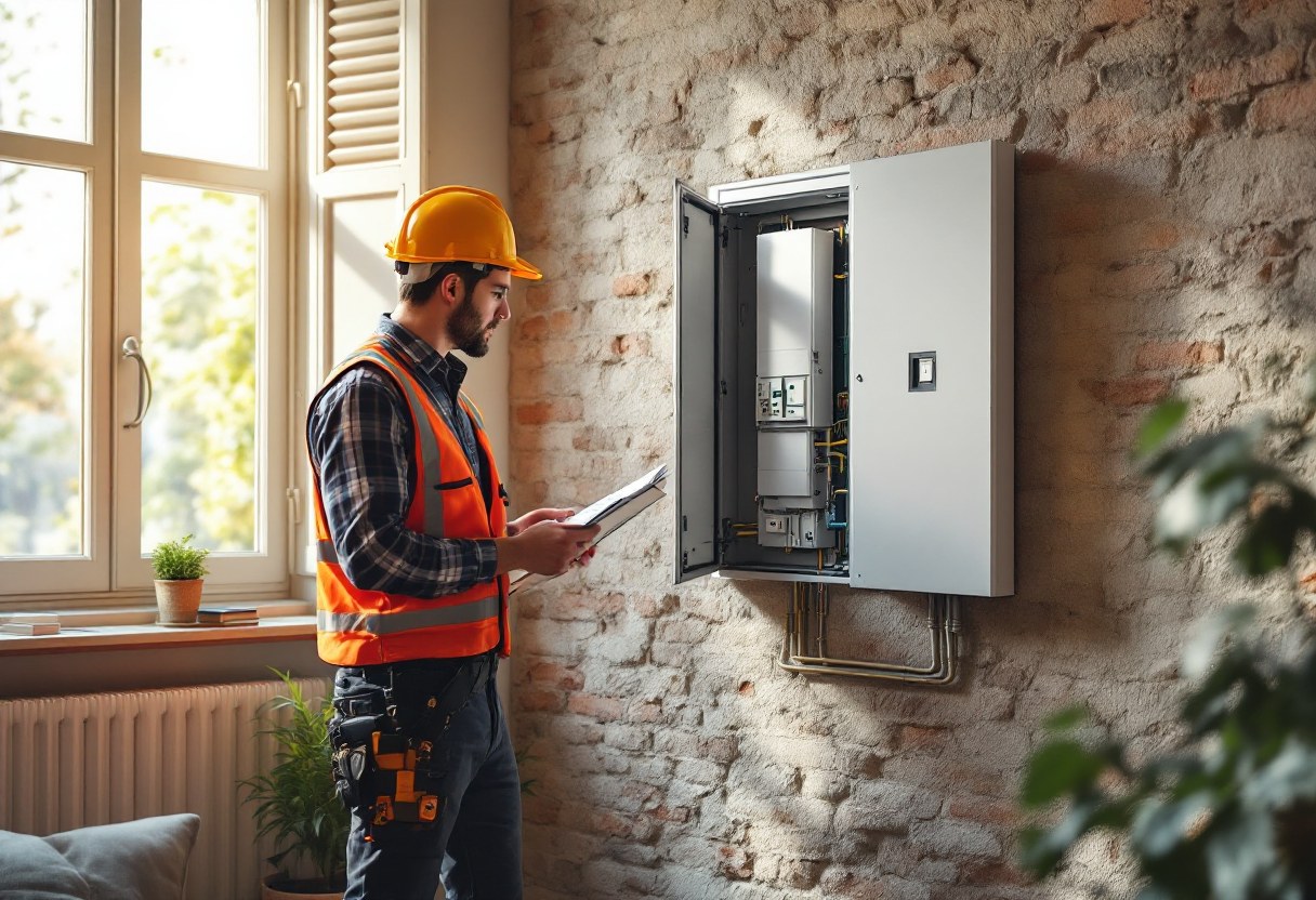 Audit de conformité électrique dans un logement belge ancien