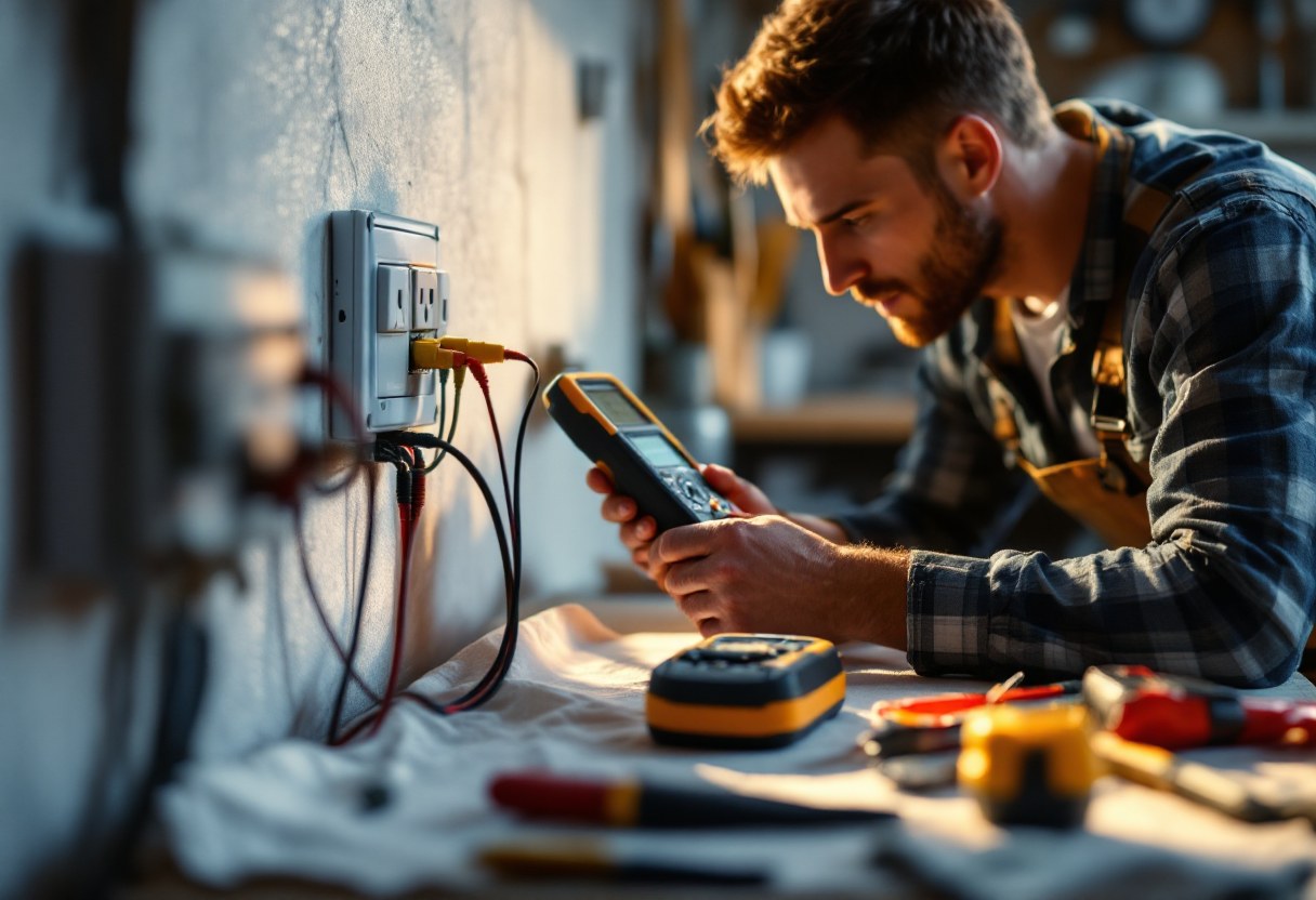 Dépannage électrique en urgence dans une habitation belge